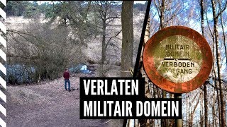 metaaldetectie op een ACHTERGELATEN terrein bij een oud FORT in BELGIE 12 [upl. by Meerek]