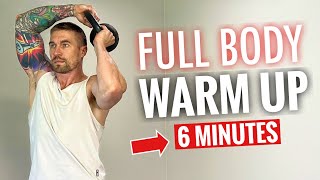 6 minute full body warm up for kettlebell workouts [upl. by Roel622]