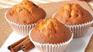 dessert au Pomme  recette muffins  🍎 [upl. by Schwab]