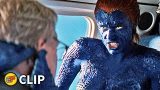 Mystique Abducts Senator Kelly  Helicopter Scene  XMen 2000 Movie Clip HD 4K [upl. by Wendin]