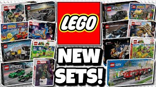 30 NEW LEGO SETS Star Wars Technic Speed Champs Marvel amp MORE [upl. by Gerfen624]