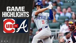 Cubs vs Braves Game Highlights 51524  MLB Highlights [upl. by Odrawde]