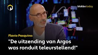 Flavio Pasquino quotDe uitzending van Argos Medialogica over politiegeweld was ronduit teleurstellendquot [upl. by Averil]