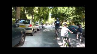 Kippur day  Streets of Tel Aviv during the feast of Yom Kippur [upl. by Ayotac]