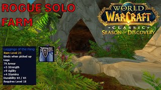 Rogue SOLO Farm Pre BiS Legs in WC SoD Phase 1 [upl. by Kerk]