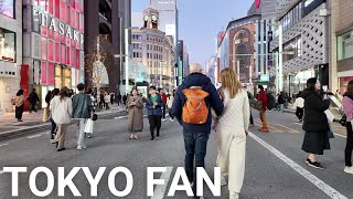 銀座・日本橋散歩 【4K】 Walking Ginza and Nihonbashi Tokyo Japan Dec 2023 [upl. by Aivirt886]