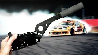 HOW TO MAKE A USB ANALOG HANDBRAKE  SIM RACING DIY EBRAKE [upl. by Hesky447]