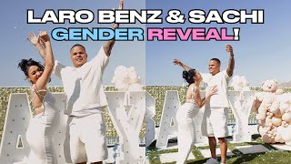 WE WENT TO LARO BENZ amp SACHIS GENDER REVEAL [upl. by Ressay]