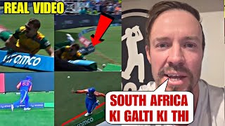 Ab De Villiers shocking statement on Suryakumar Yadav controversial catch after SA lost the WC FINAL [upl. by Yorgen]