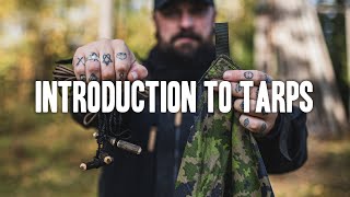 Introduction To Tarps  Your First Step into Bushcraft Shelters [upl. by Lugar633]