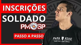 🚨 INSCRIÇÕES ABERTAS SOLDADO PMSP 2023  PASSO A PASSO VUNESP  por Leandro Fajan [upl. by Nilknarf]