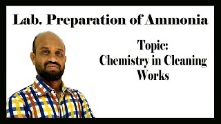 Lesson 3 Laboratory Preparation of Ammonia  SSC Chemistry  Chapter 12 Chemistry in Our Lives [upl. by Ahsiekat]