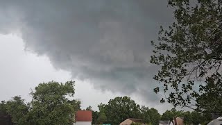 Raw video Storm clouds over Verona area of Onslow County [upl. by Micheal]