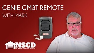 Tech Talks Genie GM3T Remote [upl. by Tehr]