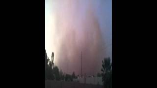 Haboob rolling in 102511 [upl. by Assiled]