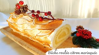 Recette buche roulée citron meringué [upl. by Magnolia]