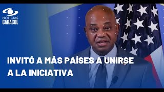 Canciller Murillo dijo que Colombia espera traer a quotcerca de 30 o 50 niñosquot palestinos [upl. by Noella]