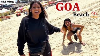 Goa Beach full Masti vlog  Shivani kumari [upl. by Filiano]