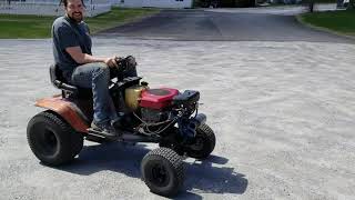 Briggs amp Stratton TURBO first ride [upl. by Ednil]