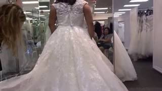 Wedding Dress shopping at Davids Bridal Torrance [upl. by Gnirps]