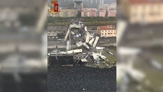 Company to help Genoa after bridge collapse [upl. by Lederer]