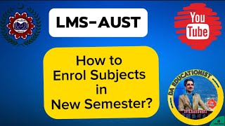 How to Enrol Subjects in New Semester [upl. by Hallagan]