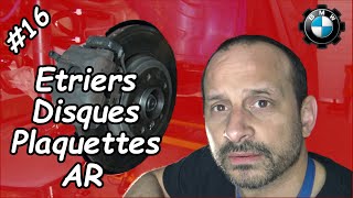 Etriers disques plaquettes arrières BMW E46 CIA 330 [upl. by Mary]