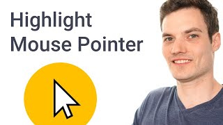 How to Highlight Mouse Pointer Windows 10 [upl. by Krischer]