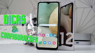 Galaxy A12 Dicas e Configurações TOPs [upl. by Aivalf]