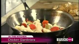 Making Chicken Giardiniera on Studio10 [upl. by Melloney912]