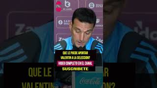 Rueda de Prensa de Lionel Scaloni  Antes de Argentina Vs Chile por eliminatorias Parte 13 [upl. by Bacon376]