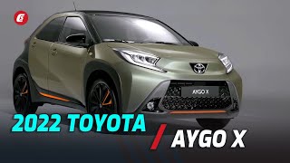 FIRST LOOK 2022 Toyota Aygo X [upl. by Gnohp]