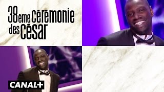 Omar Sy  Sketch aux César 2013 [upl. by Arrio]