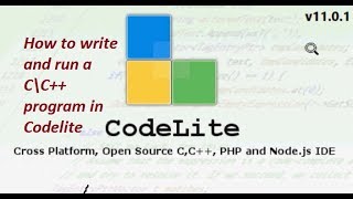 How To Write C \ C Code in Codelite Editor [upl. by Alexandrina]