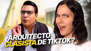 quotPobres no tengan hijosquot  Las declaraciones del arquitecto de TikTok [upl. by Ydderf]