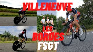 Villeneuve les Bordes CLM et COURSE FSGT [upl. by Heinrich]