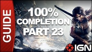 Tomb Raider 100 Completion Walkthrough  SPOILERS Part 23 Get to the Chopper [upl. by Aissatsana706]