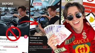 I FAKED being RICH on Tinder for MILLIONAIRES for a WHOLE WEEK PHOTOSHOPPING MY TINDER PRANK [upl. by Bethina12]