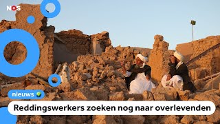 Meer dan 2000 doden door aardbevingen in Afghanistan [upl. by Camp]