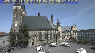 Webcam Marktplatz Köthen Zeitraffer vom 20240807 [upl. by Shargel753]