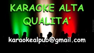 Modà Tappeto di fragole KARAOKE ALTA QUALITA [upl. by Ohare610]