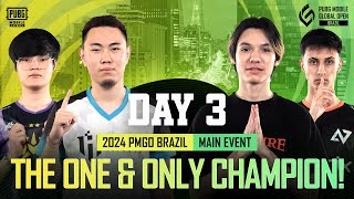 NP 2024 PMGO Brazil Main Event  Day 3  PUBG MOBILE Global Open Brazil [upl. by Ellesij]