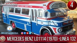 Mercedes Benz LO1114 1970 Colectivo Línea 132  Autos Inolvidables Argentinos  Edición Especial [upl. by Alage]