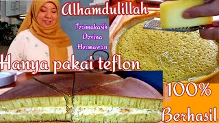 Akhirnya Berhasil buat martabak manis keju terang bulan teflon [upl. by Attah]