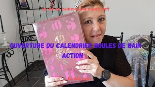 CALENDRIER boules bain ACTION 12 jours [upl. by Ullman]