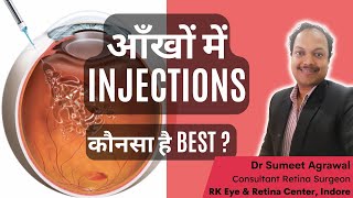 BEST EYE INJECTION कौनसा है  आँखों के RETINA के लिए BEST इंजेक्शन [upl. by Kaile]