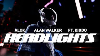 Alok amp Alan Walker  Headlights feat KIDDO Official Lyric Video [upl. by Libenson]