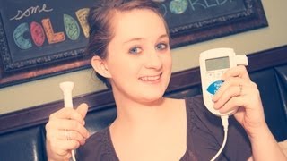 HOW TO USE A HOME FETAL DOPPLER Sonoline B  Pregnant After Stillbirth  The Bumps Along the Way [upl. by Yeslah]