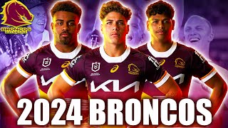 2024 Brisbane Broncos Starting LineUp amp Extended Squad  NRL  Prediction [upl. by Barbuto]