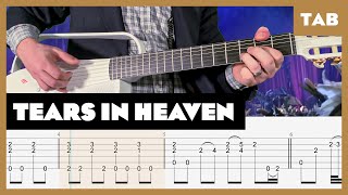 Eric Clapton  Tears in Heaven  Guitar Tab  Lesson  Cover  Tutorial [upl. by Teevens]